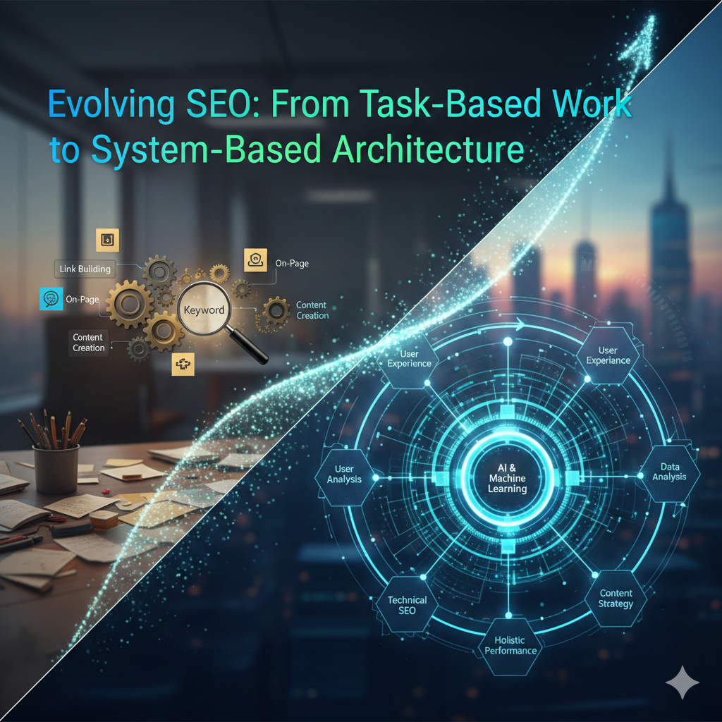 Evolving SEO: From Task-Based Work to System-Based Architecture